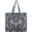 Ornate Hindu Elephant  Canvas Travel Bag View1