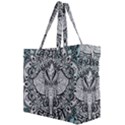 Ornate Hindu Elephant  Canvas Travel Bag View2