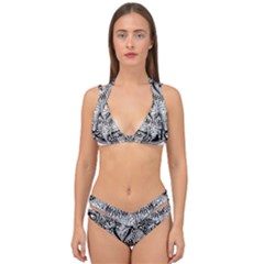 Ornate Hindu Elephant  Double Strap Halter Bikini Set by Valentinaart