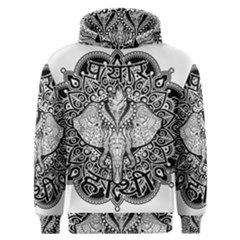 Ornate Hindu Elephant  Men s Overhead Hoodie by Valentinaart