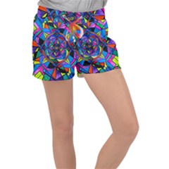 Activating Potential - Women s Velour Lounge Shorts