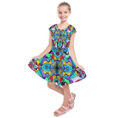 Receive - Kids  Short Sleeve Dress by tealswan