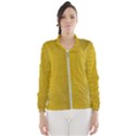 Yellow Alligator Skin Windbreaker (Women) View1