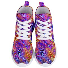 Colorful Texture                             Women s Lightweight High Top Sneakers