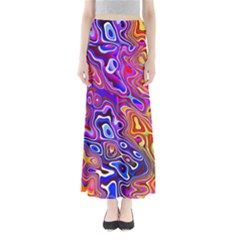 Colorful Texture                                 Women s Maxi Skirt by LalyLauraFLM