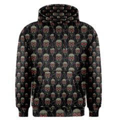 Skulls Motif Pattern Men s Pullover Hoodie by dflcprints