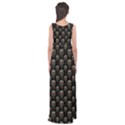 Skulls Motif Pattern Empire Waist Maxi Dress View2