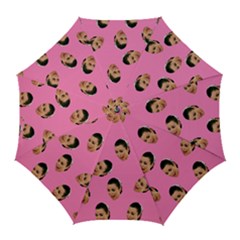 Crying Kim Kardashian Golf Umbrellas by Valentinaart