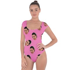 Crying Kim Kardashian Short Sleeve Leotard  by Valentinaart