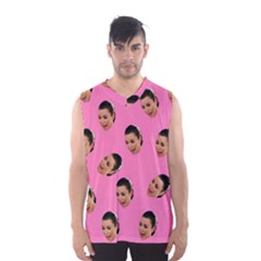 Crying Kim Kardashian Men s Basketball Tank Top by Valentinaart