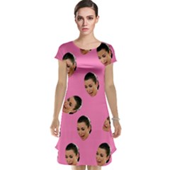 Crying Kim Kardashian Cap Sleeve Nightdress by Valentinaart