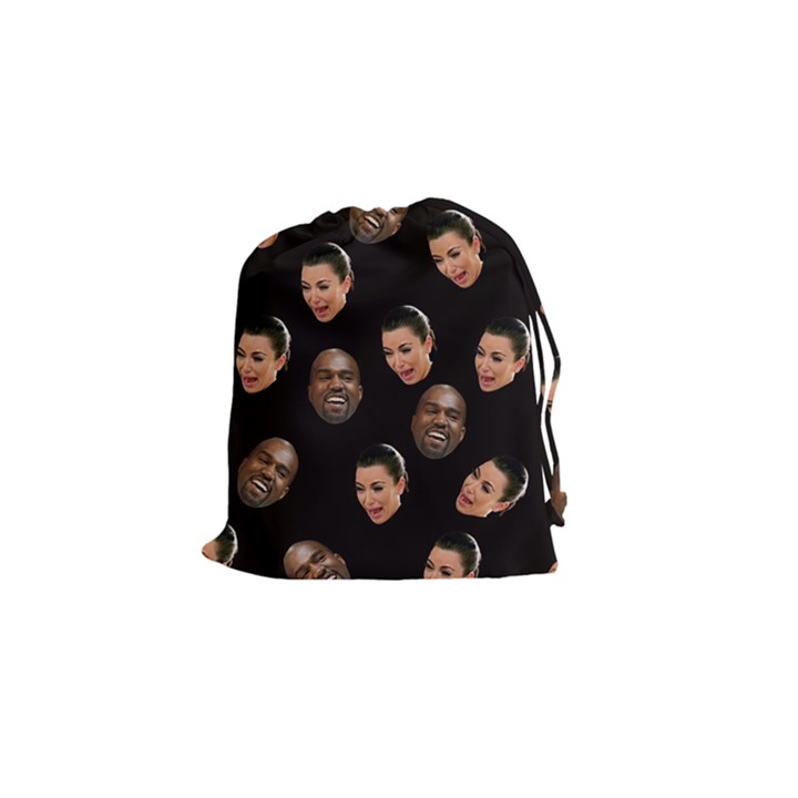 Crying Kim Kardashian Drawstring Pouches (Small) 