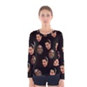 Crying Kim Kardashian Women s Long Sleeve Tee View1