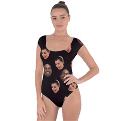 Crying Kim Kardashian Short Sleeve Leotard  by Valentinaart