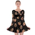 Crying Kim Kardashian Long Sleeve Skater Dress View1