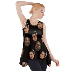 Crying Kim Kardashian Side Drop Tank Tunic by Valentinaart