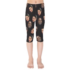 Crying Kim Kardashian Kids  Capri Leggings  by Valentinaart