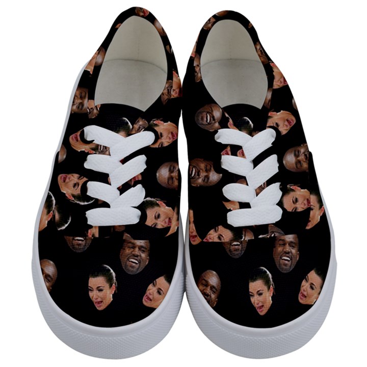 Crying Kim Kardashian Kids  Classic Low Top Sneakers