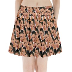 Crying Kim Kardashian Pleated Mini Skirt by Valentinaart