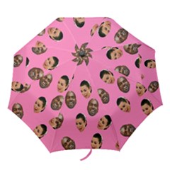 Crying Kim Kardashian Folding Umbrellas by Valentinaart