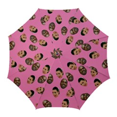 Crying Kim Kardashian Golf Umbrellas by Valentinaart