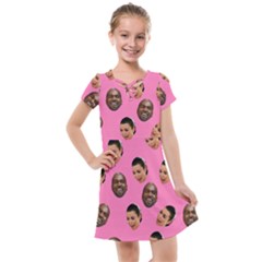 Crying Kim Kardashian Kids  Cross Web Dress