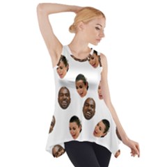 Crying Kim Kardashian Side Drop Tank Tunic by Valentinaart