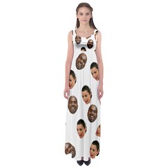 Crying Kim Kardashian Empire Waist Maxi Dress