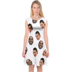 Crying Kim Kardashian Capsleeve Midi Dress by Valentinaart