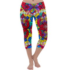 Festivity - Capri Yoga Leggings