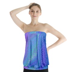 Marble Shades Elephant Texture Strapless Top by LoolyElzayat