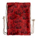 Romantic Red Rose Drawstring Bag (Large) View1