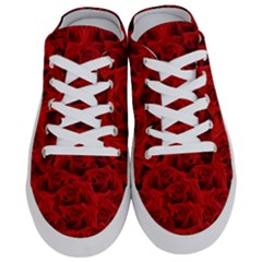 Romantic Red Rose Half Slippers by LoolyElzayat