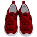 Romantic Red Rose Velcro Strap Shoes View1