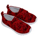 Romantic Red Rose Velcro Strap Shoes View3