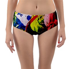 Global Warming 2 Reversible Mid-waist Bikini Bottoms by bestdesignintheworld