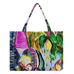 Lilac And Lillies 2 Medium Tote Bag by bestdesignintheworld