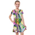 Lilac And Lillies 2 Kids  Cross Web Dress View1