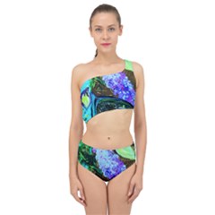 Lilac And Lillies 1 Spliced Up Two Piece Swimsuit by bestdesignintheworld