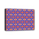 Blue Orange Yellow Swirl Pattern Mini Canvas 7  x 5  View1