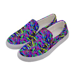 Geometric Women s Canvas Slip Ons by luizavictorya72