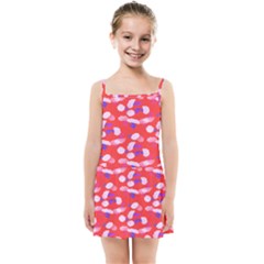 Red White And Blue Girls Floral Summer Sun Dress by 1dsignmovesu