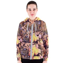 Spring Flowers Women s Zipper Hoodie