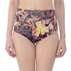 Spring Flowers Classic High-waist Bikini Bottoms