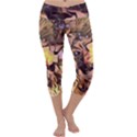 Spring Flowers Capri Yoga Leggings View1