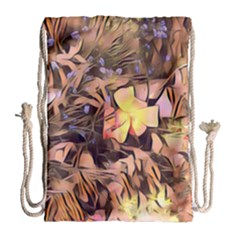 Spring Flowers Drawstring Bag (large)