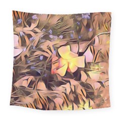 Spring Flowers Square Tapestry (large)