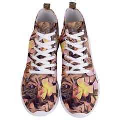 Spring Flowers Men s Lightweight High Top Sneakers by DeneWestUK