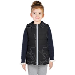 Boyfriends In Love Motivation Kid s Hooded Puffer Vest by Sapixe