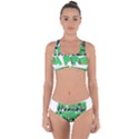 Act Do Text Make Tackle Implement Criss Cross Bikini Set View1